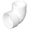 Charlotte Pipe And Foundry Charlotte Pipe Schedule 40 2 in. Hub X 2 in. D Spigot PVC 90 Degree Elbow 1 pk PVC003330800 - alternate 1